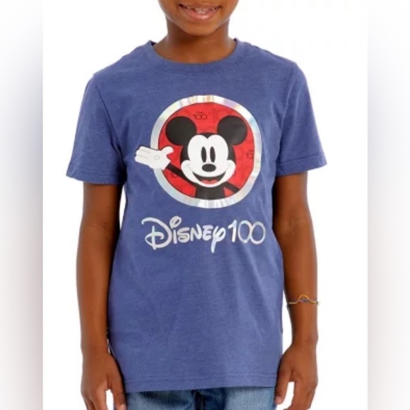 Disney Other - NWT Disney 100 100th Anniversary Mickey Mouse Shirt Toddler Kid Size 4 XS